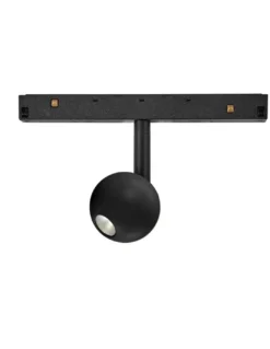 Foco de carril 48V Magneto – Mantra – Lámpara LED regulable, disponible en dorado o negro