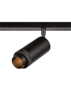 Foco de carril 48V Mini Zoom - Nexia - Foco orientable negro