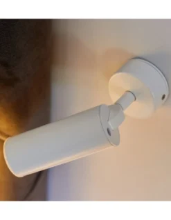 Foco de pared y techo LED en 2 acabados orientable y regulable 2700K – Haul - Milán
