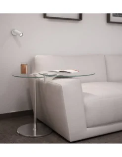 Foco de pared y techo LED en 2 acabados orientable y regulable 2700K – Haul - Milán