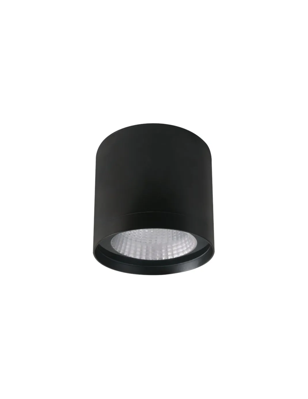 Foco de Techo Cala – Nexia - Aplique de Exterior negro forma redonda / cilíndrica