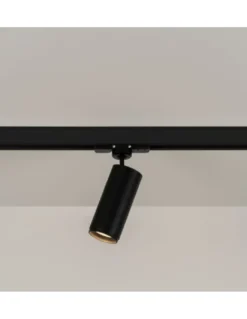 Foco de techo de carril Haul - Milán - Foco LED Ø 5. 5 cm, luz orientable
