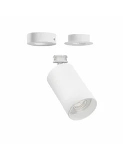 Foco de techo de superficie/empotrable Crown - Beneito & Faure - Lámpara de techo orientable