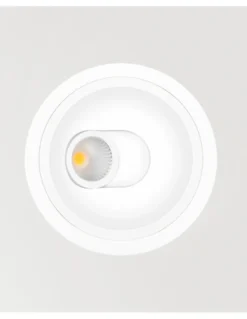 Foco de techo empotrable Pointer - Arkoslight - Downlight redondo orientable LED, Ø 11.2 cm