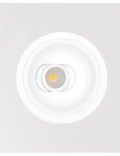 Foco de techo empotrable Pointer - Arkoslight - Downlight redondo orientable LED, Ø 11.2 cm