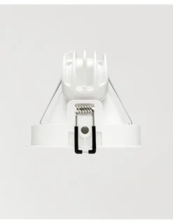 Foco de techo empotrable Pointer - Arkoslight - Downlight redondo orientable LED, Ø 11.2 cm