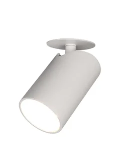 Foco de techo empotrable Sal - Mantra - Foco orientable 1 luz, blanco o negro