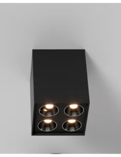 Foco de techo Invisible Square - ACB - Plafón LED cuadrado multipunto