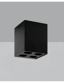 Foco de techo Invisible Square - ACB - Plafón LED cuadrado multipunto
