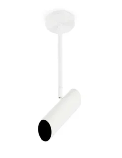 Foco de techo Link – Faro – Orientable, blanco/negro