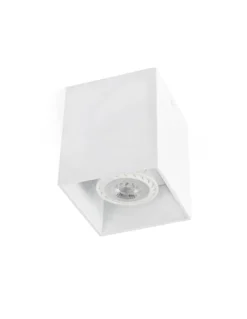 Foco de techo Tecto - Faro - Foco techo cuadrado de superficie