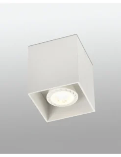 Foco de techo Tecto - Faro - Foco techo cuadrado de superficie