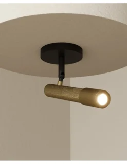 Foco de techo Ycro – Aromas – Lámpara de techo proyector, LED 3000K, Regulable Dali/Push