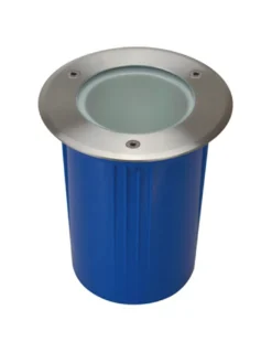 Foco empotrable de suelo Nitra - Conalux - Lámpara LED de acero inoxidable, Ø 15/18 cm