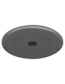 Foco empotrable Dot R - Conalux - Lámpara de techo negra, LED 3W