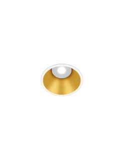 Foco empotrable Lex - Arkoslight - Downlight bicolor, Ø 15.1 cm