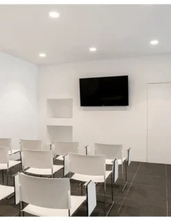 Foco empotrable Lex - Arkoslight - Downlight bicolor, Ø 15.1 cm
