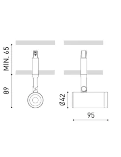 Foco empotrable Magnetic 24V Coco Super Spot - Arkoslight - Foco orientable LED