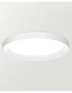 Foco empotrable Stram - Arkoslight - Downlight blanco LED, Ø 22 cm