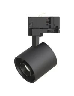 Foco para carril trifásico Hera - Conalux - Proyector orientable negro