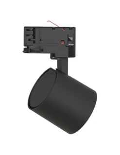 Foco para carril trifásico Hera - Conalux - Proyector orientable negro