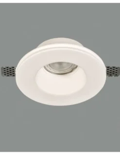 Foco Trimless Yota - ACB - Foco empotrable redondo de escayola, Ø 13 cm