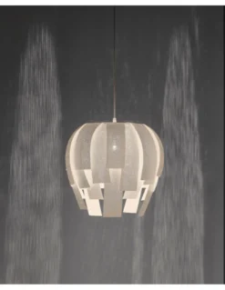 Lampara colgante Luisa - a-emotional light - Lámpara de diseño, pantalla de malla decorativa