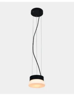 Lampara colgante Trap - ACB - Diseño redondo con pantalla opal