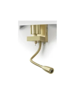Lámpara aplique de pared con USB - Firenze - Exo - Novolux Lighting