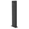 Lámpara baliza de exterior Hide – FORLIGHT – Lámpara de aluminio antracita, LED 4000K 812 lm IP65, Altura: 80 cm