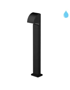 Lámpara baliza de exterior Zenit - Conalux - Diseño negro, 70 cm