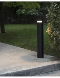 Lámpara baliza para exterior Bast – Faro – Lámpara de aluminio, LED SMD 3000K, 95 cm