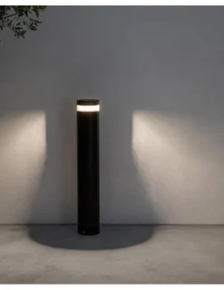 Lámpara baliza para exterior Bast – Faro – Lámpara de aluminio, LED SMD 3000K, 95 cm