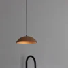Lámpara colgante Absidiola Plato - Luxcambra - Diseño moderno con pantalla de cerámica terracota