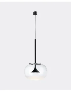 Lámpara colgante Alive – LedsC4 – Lámpara de cristal tipo bola, LED 2700K 454 lm
