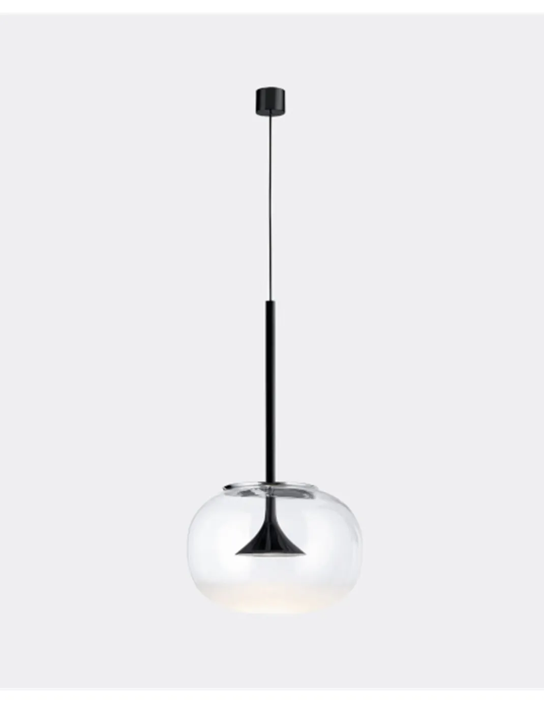 Lámpara colgante Alive – LedsC4 – Lámpara de cristal tipo bola, LED 2700K 454 lm