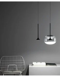 Lámpara colgante Alive – LedsC4 – Lámpara de cristal tipo bola, LED 2700K 454 lm