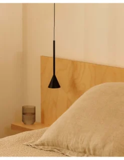Lámpara colgante Anna - Faro - Diseño minimalista, pantalla cónica