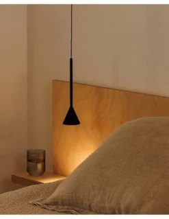 Lámpara colgante Anna - Faro - Diseño minimalista, pantalla cónica