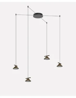 Lámpara colgante Belle Chandelier 02 - Nexia - Lámpara moderna con 4 luces