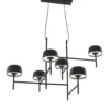 Lámpara colgante Bol - Bover - Lámpara de araña moderna 6L, LED regulable
