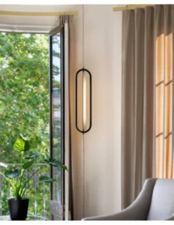 Lámpara colgante Bow - Nexia - Lámpara de pie colgante, diseño minimalista