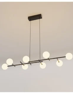 Lámpara colgante Cellar – Mantra – Lámpara de techo tipo bola, G4, 8 luces