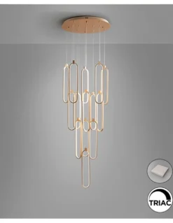Lámpara colgante Colette – Schuller – Lámpara de 14 luces, LED regulable