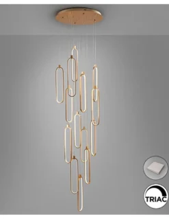 Lámpara colgante Colette – Schuller – Lámpara de 14 luces, LED regulable