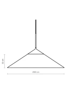 Lámpara colgante Conica – Luxcambra – Pantalla cónica en 3 colores