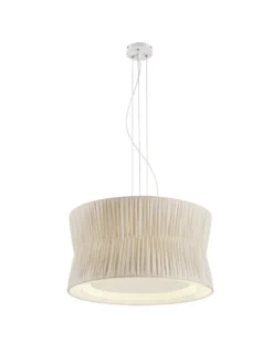 Lámpara colgante Cora - Novolux Lighting - Pantalla de cinta decorativa