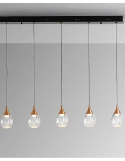 Lámpara colgante Corina - Schuller - Lámpara lineal de 5 luces