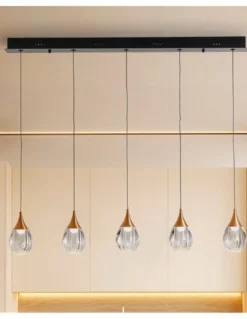 Lámpara colgante Corina - Schuller - Lámpara lineal de 5 luces