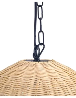 Lámpara colgante Cortic - FORLIGHT - Diseño boho chic natural